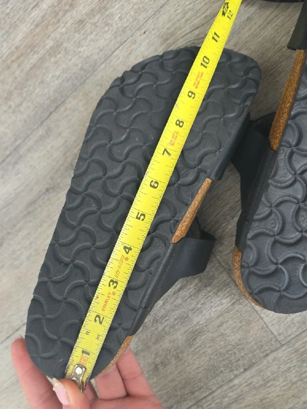 BIRKENSTOCK Men's Black Triple-Strap Comfort Sandals